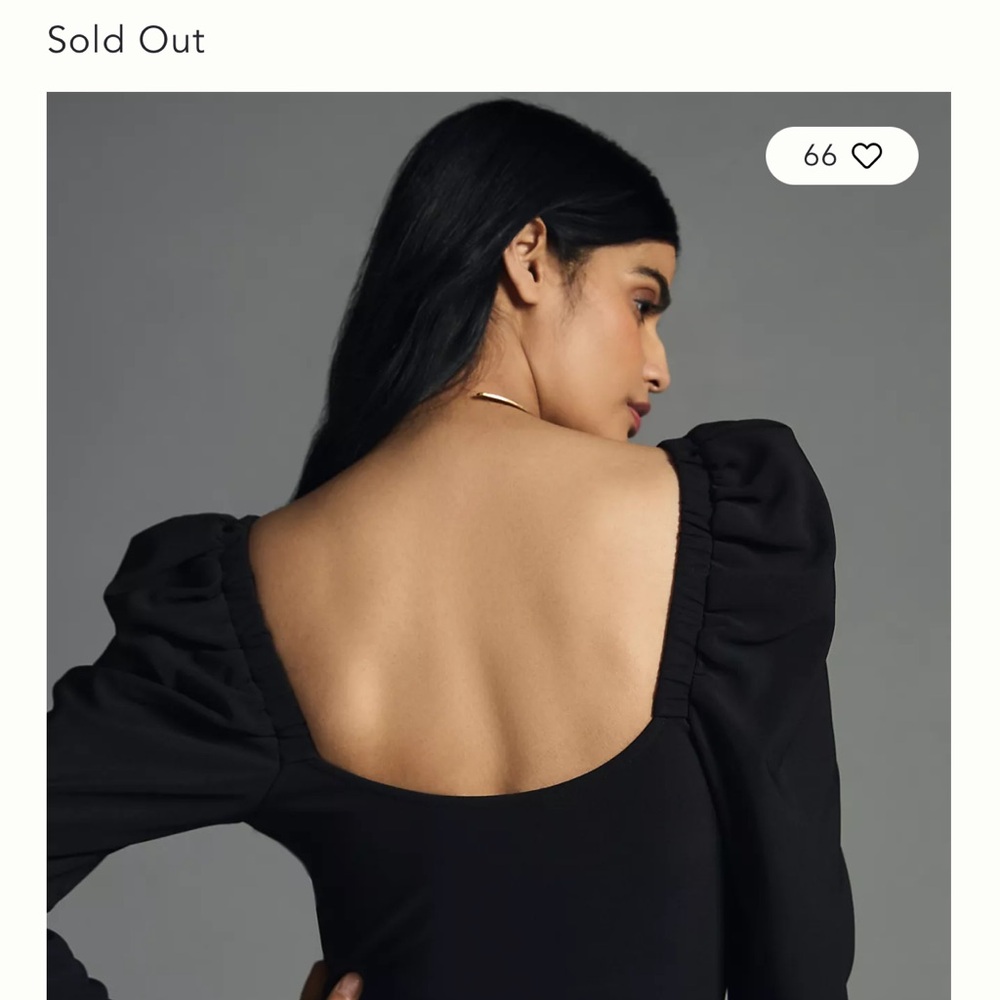 Astr the Label Betty Top Black - Picture 3 of 7